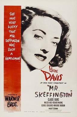 Póster de la película "Mr. Skeffington" de 1944