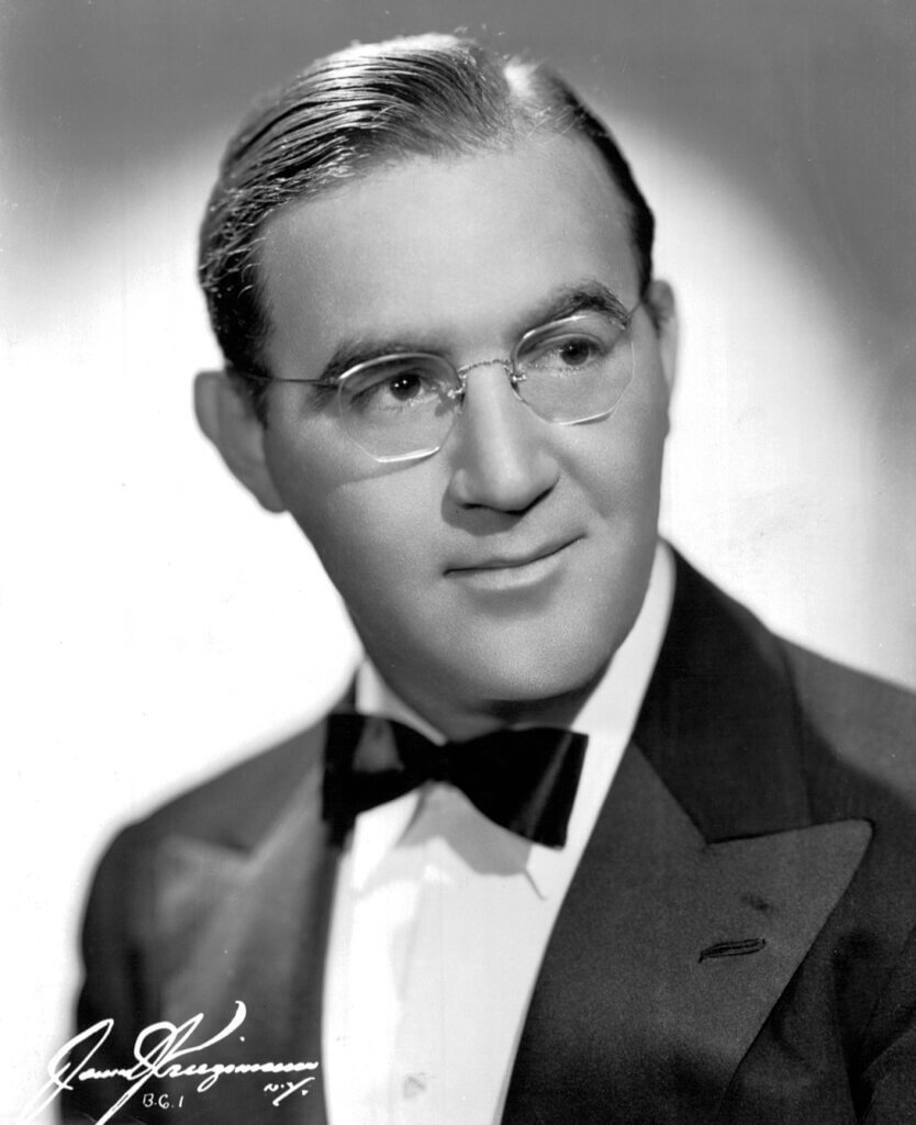 Fotografía retrato de Benny Goodman en 1942