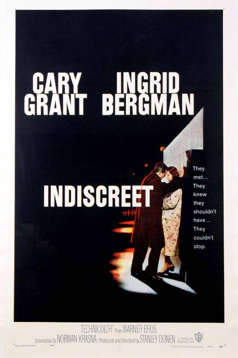 Póster de la película Indiscreet de 1958