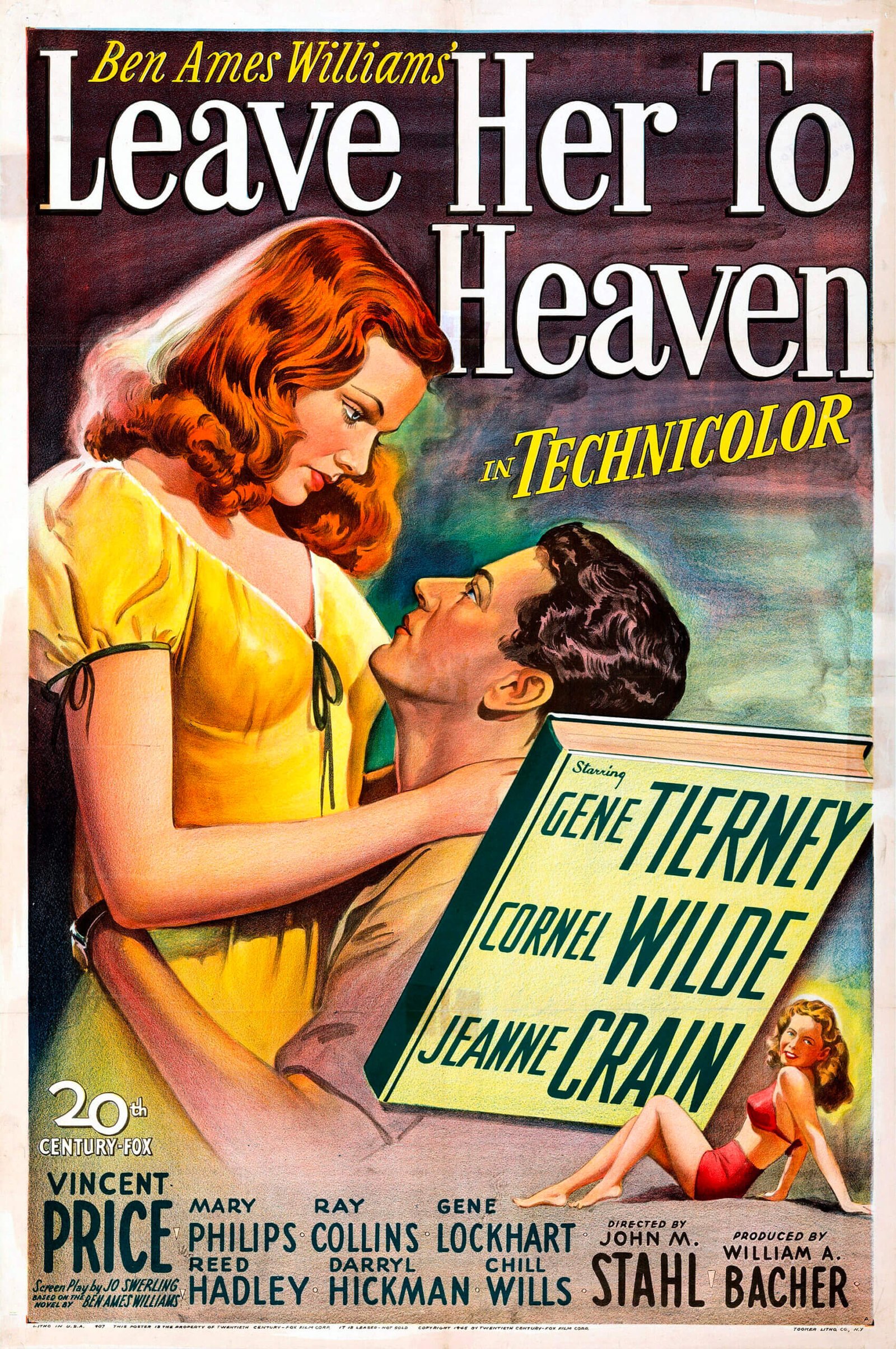 Póster de Leave Her to Heaven