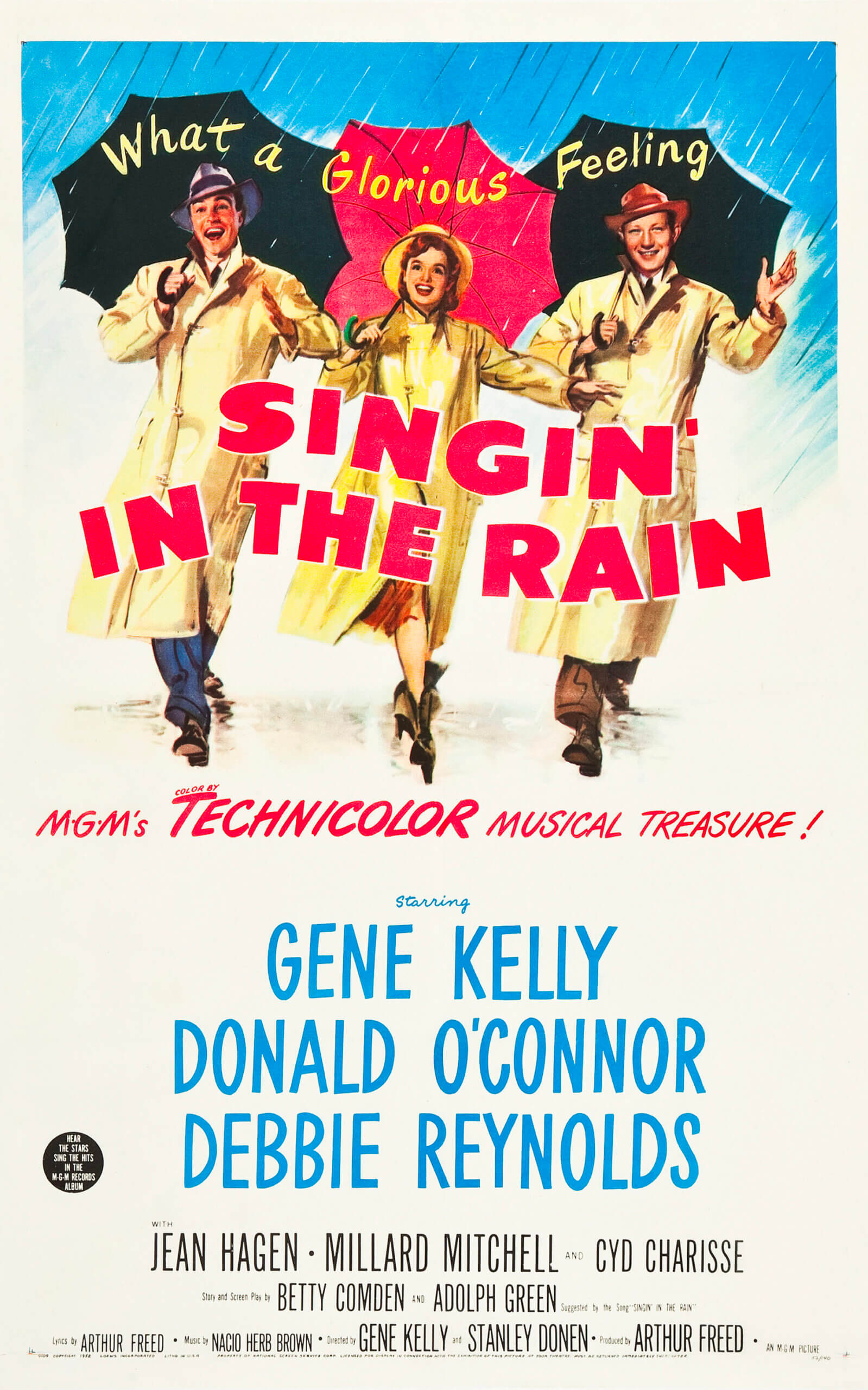 Póster de Singin' in the Rain.