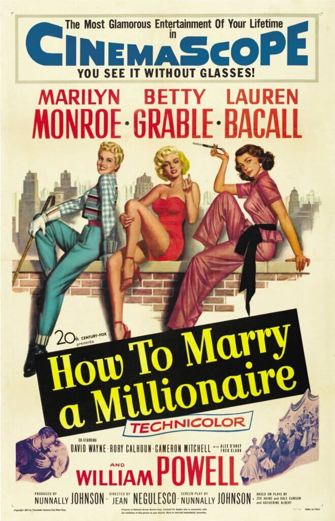 Póster de How to Marry a Millionaire