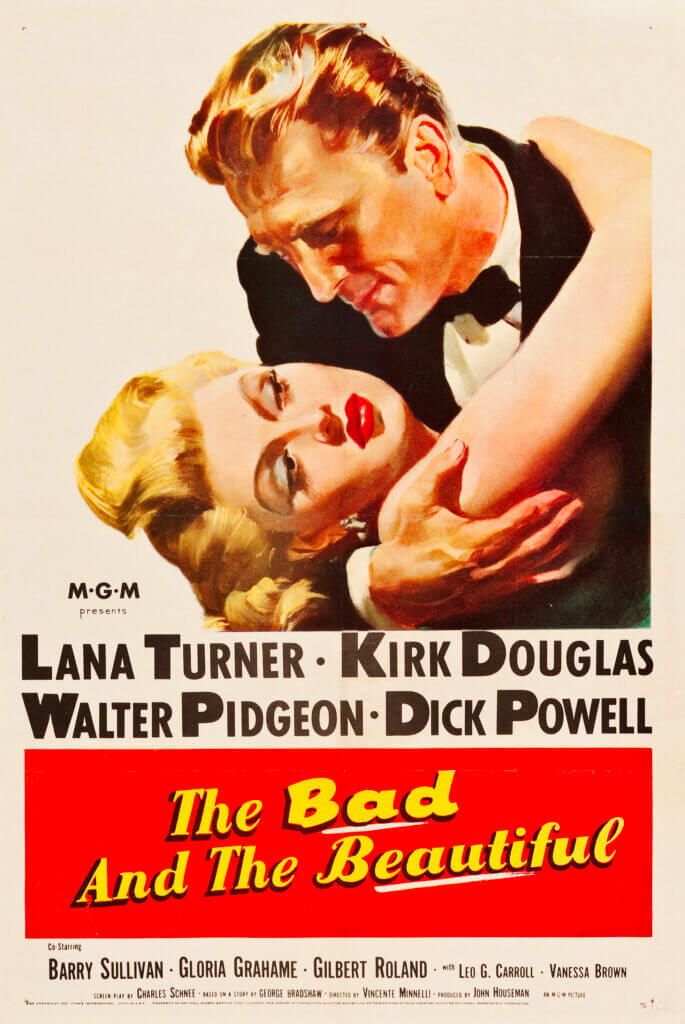 Póster de The Bad and the Beautiful