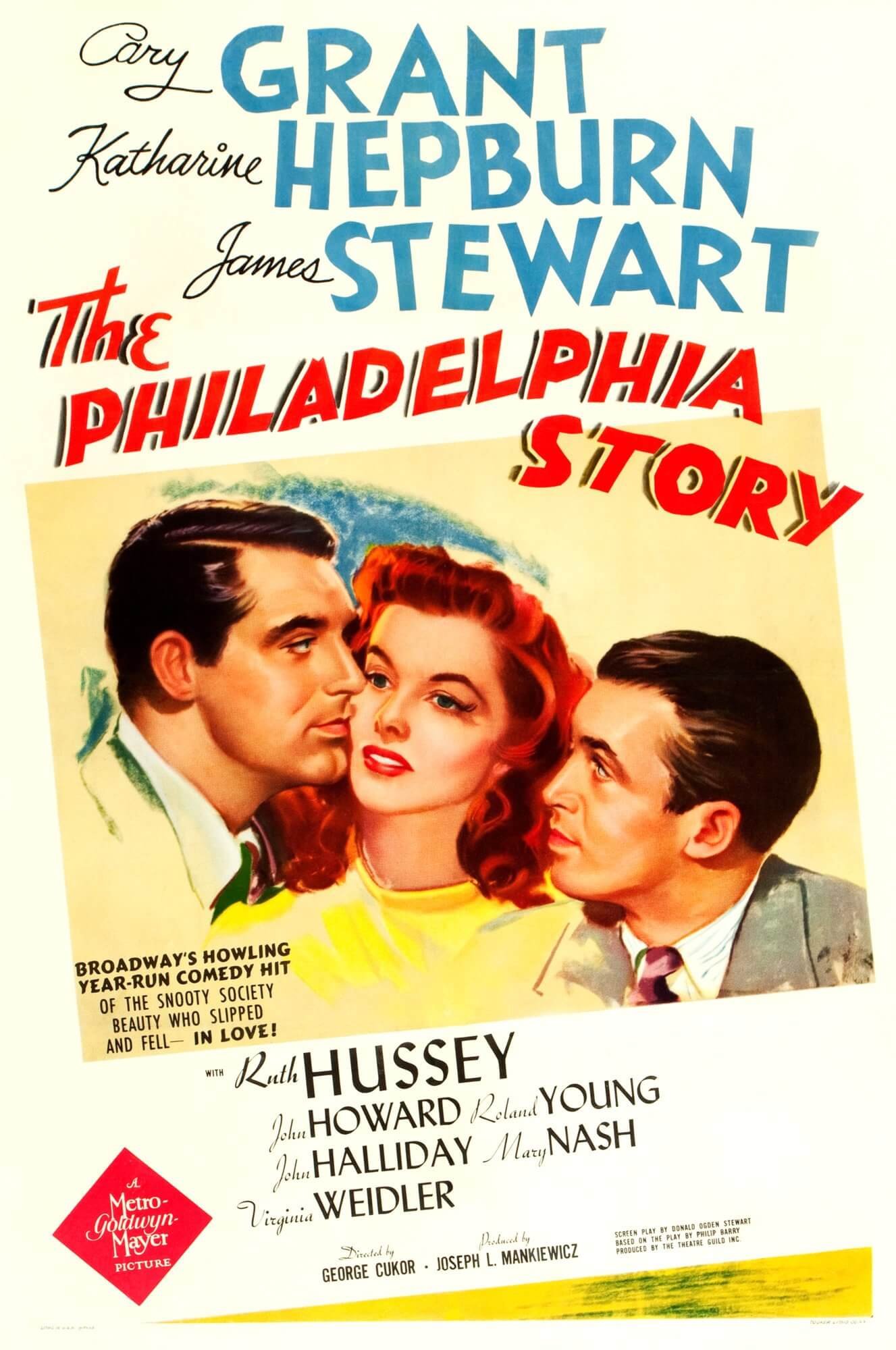 Poster de la película de 1940 The Philadelphia Story