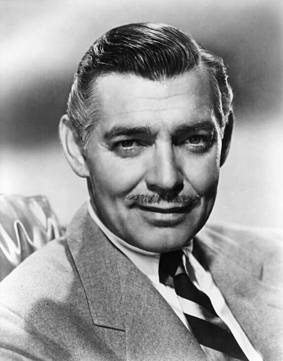 Fotografía retrato de Clark Gable circa 1940