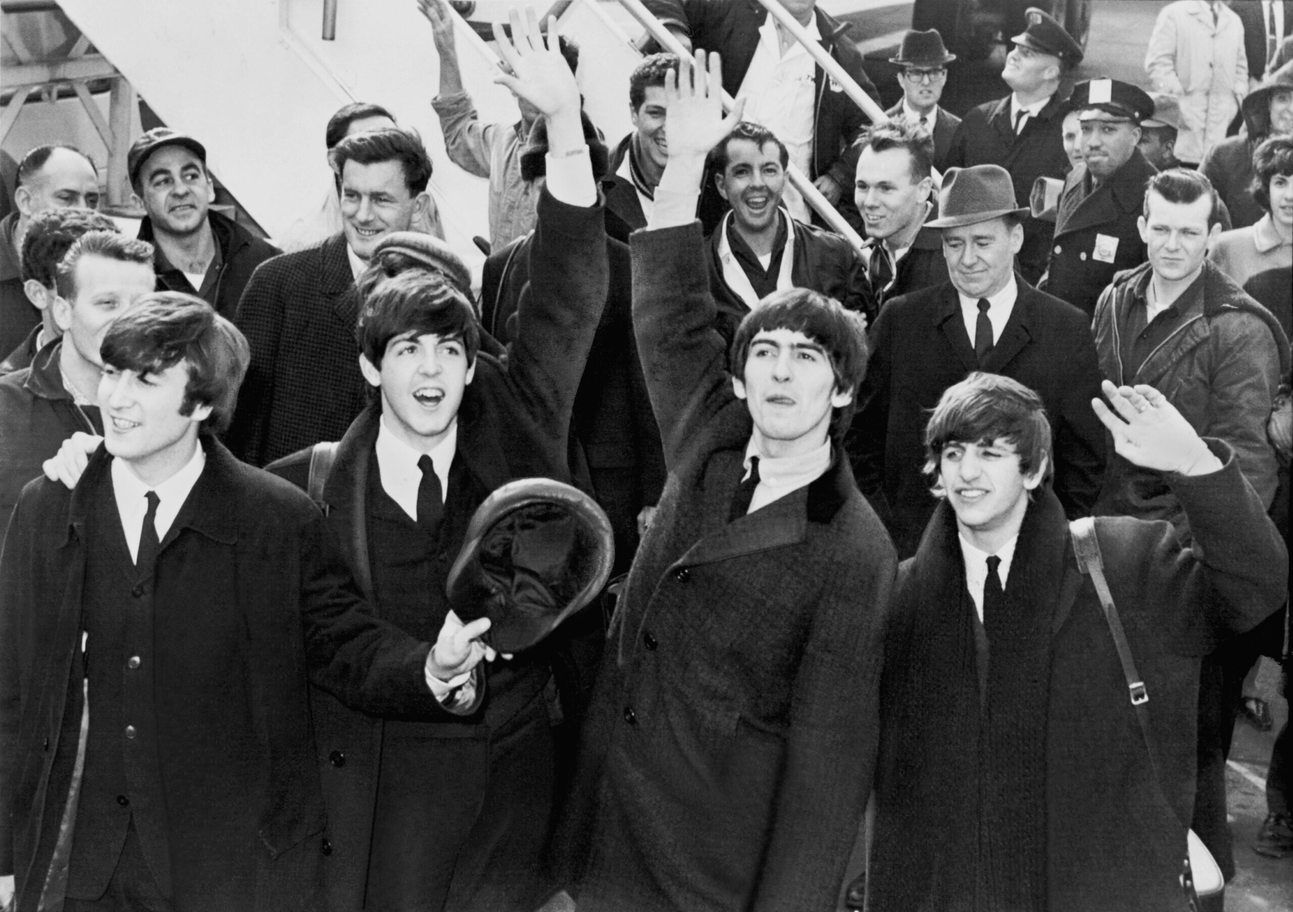 Los Beatles llegan a USA