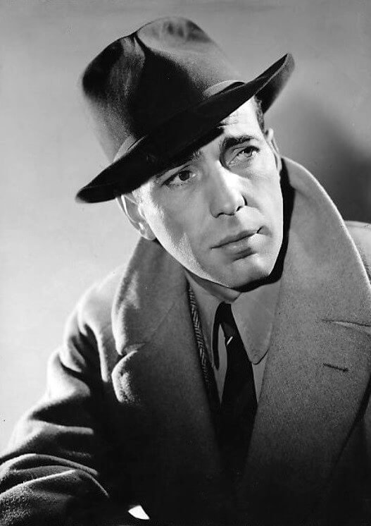 Humphrey Bogart en una foto publicitaria de The Maltese Falcon en 1940.