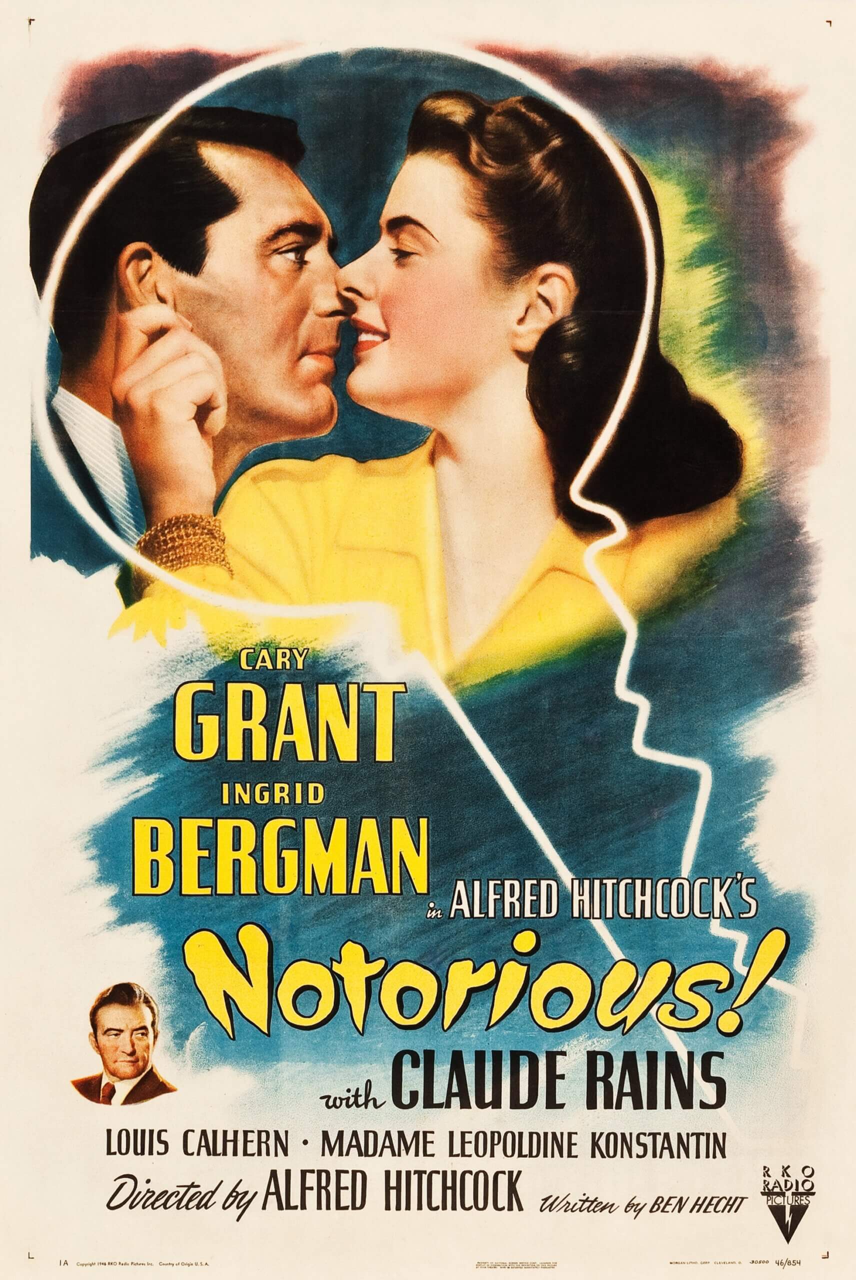 Notorious (1946) – Alfred Hitchcock