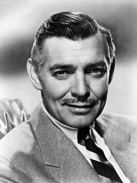Fotografía retrato de Clark Gable circa 1940