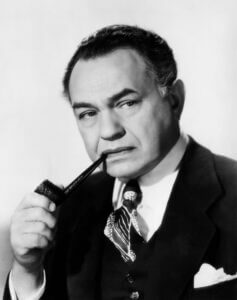 Fotografía retrato de Edward G. Robinson