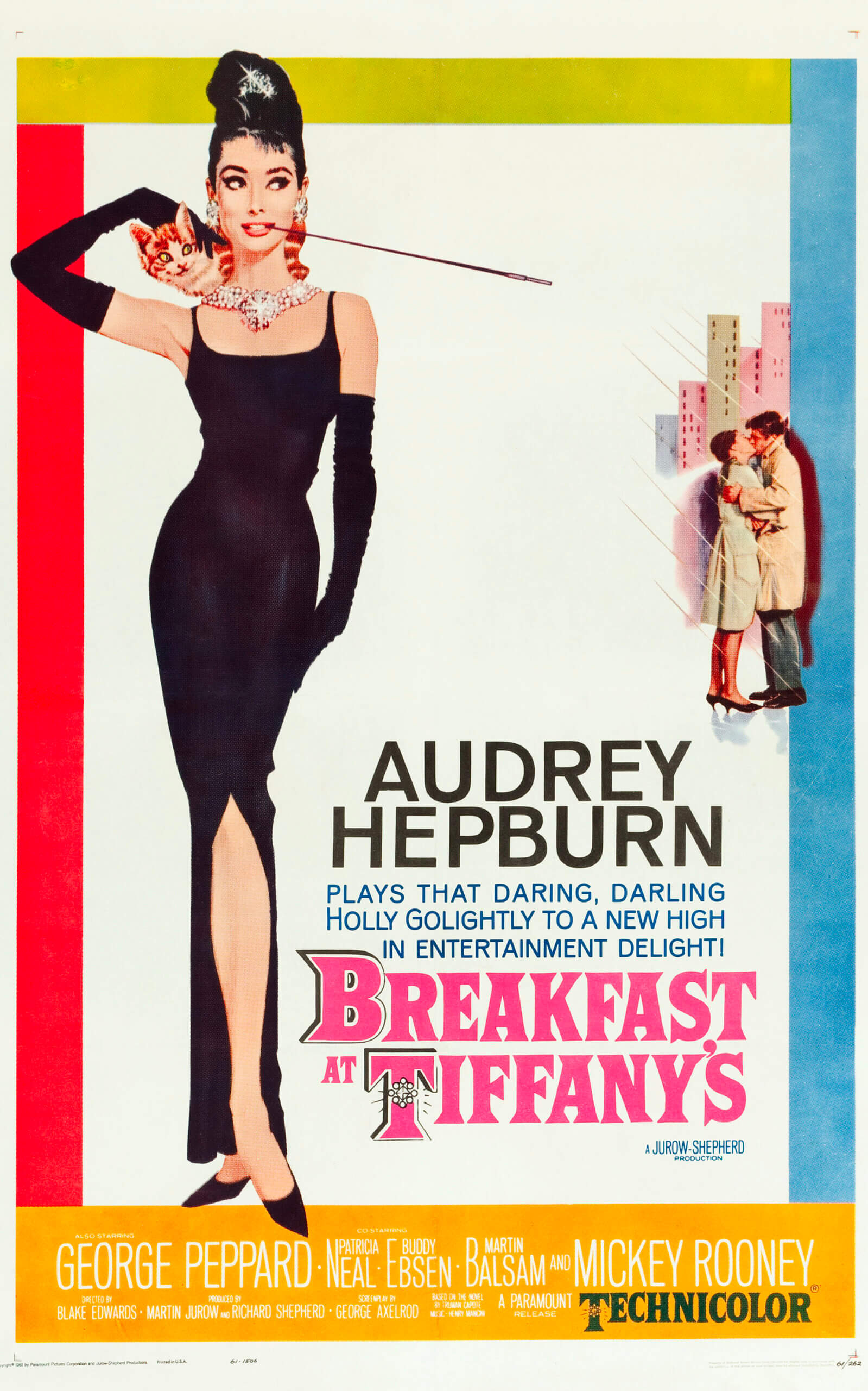 Breakfast at Tiffany’s (1961) – Blake Edwards