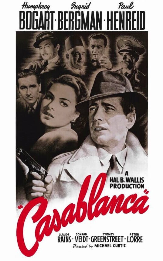 Póster de la película Casablanca