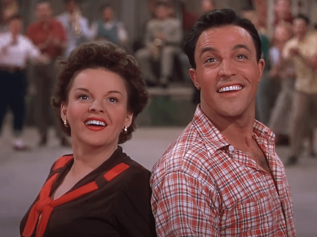 Judy Garland y Gene Kelly en Summer Stock (1950)
