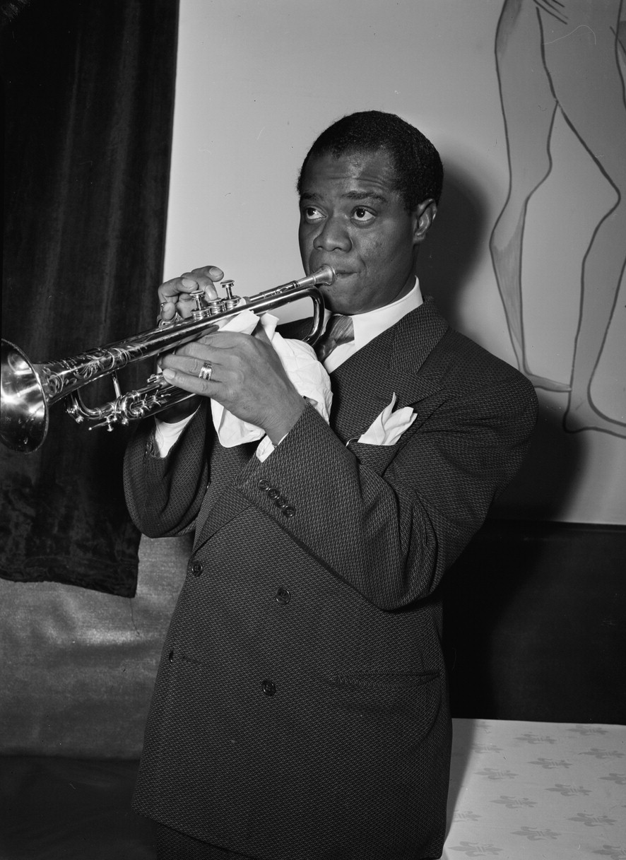 Fotografía de Louis Armstrong