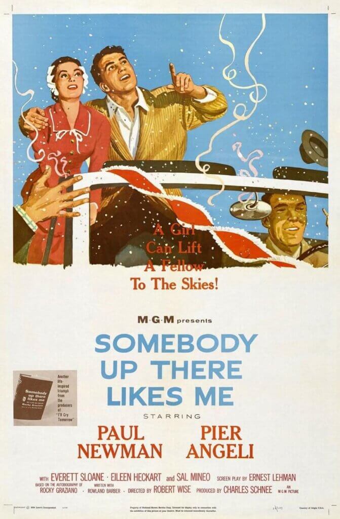 Póster de Somebody Up There Likes Me